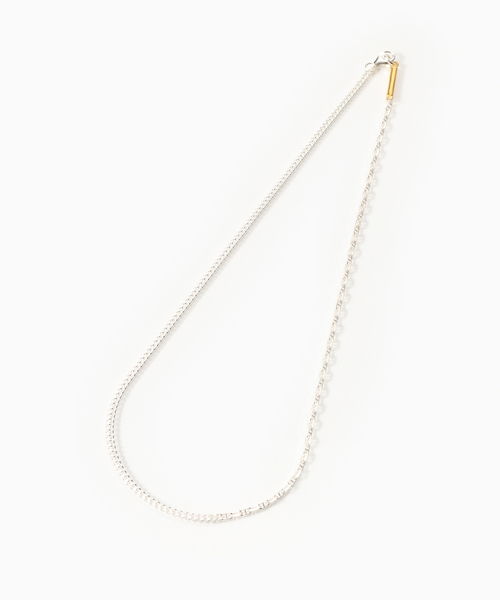 JIEDA(ジエダ)の「JIEDA / ジエダ 925 SILVER SWITCHING NECKLACE(ネックレス・メンズ・シルバー・FREE)」の2枚目の写真