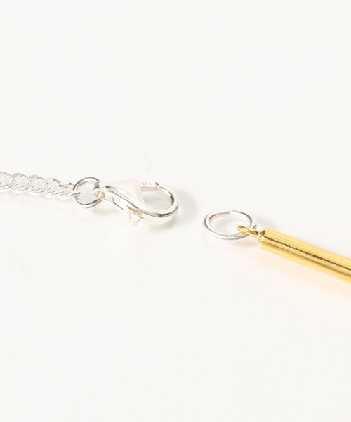 JIEDA(ジエダ)の「JIEDA / ジエダ 925 SILVER SWITCHING NECKLACE(ネックレス・メンズ・シルバー・FREE)」の3枚目の写真