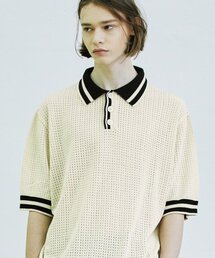 S SY（エスエスワイ）の「リカルス ピケ 半袖 パンチニットクリーム（ニット/セーター）」
