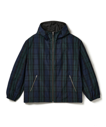 LORES（ロアス）の「Shadow Plaid Jacket - Navy（ナイロンジャケット）」