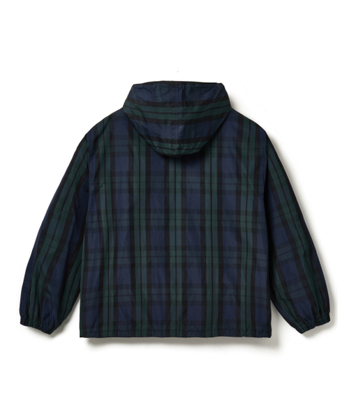 LORES（ロアス）の「Shadow Plaid Jacket - Navy（ナイロンジャケット・レディース・その他・LARGE/MEDIUM/SMALL）」の2枚目の写真