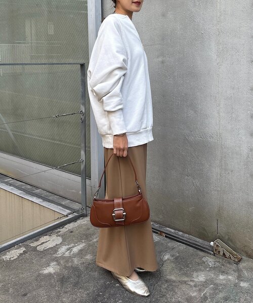 SHENERY（シーナリー）の「2WAYジップスウェット（スウェット・レディース・グレー/オフホワイト/ネイビー・FREE）」の8枚目の写真