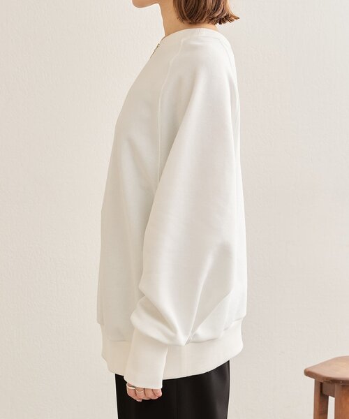 SHENERY（シーナリー）の「2WAYジップスウェット（スウェット・レディース・グレー/オフホワイト/ネイビー・FREE）」の15枚目の写真