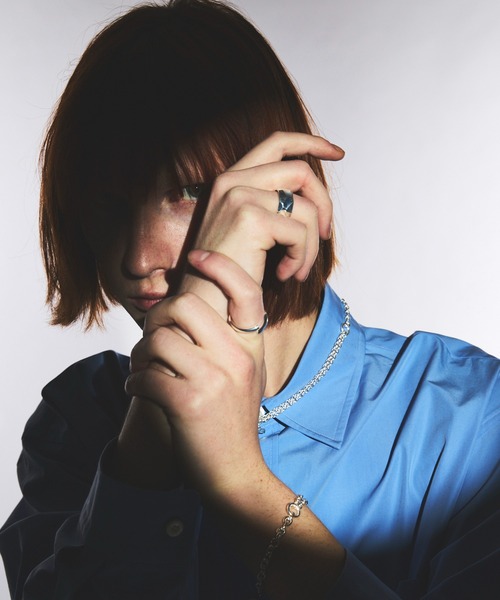 MAISON SPECIAL（メゾンスペシャル）の「《UNISEX》【Made In YAMANASHI Jewelry】Uneven Wide Ring/山梨産アンイーブンワイドリング【MAISON SPECIAL/メゾンスペシャル】（リング・メンズ・シルバー・19/17/15 /21）」の4枚目の写真