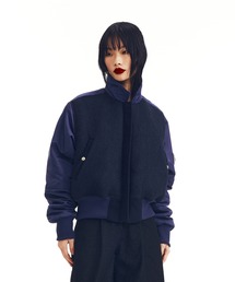 LOVECRAZYWILDMAN（ラブクレイジーワイルドマン）の「CRUMBLE BOMBER Navy（MA-1）」