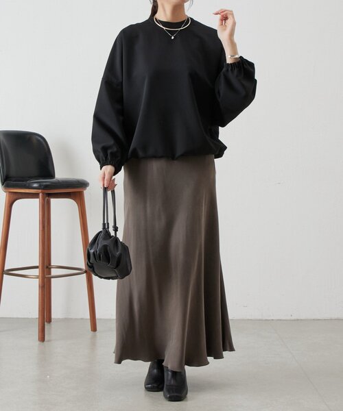 BEARDSLEY（ビアズリー）の「ドルマンブラウス（シャツ/ブラウス・レディース・ホワイト/ブラック・FREE）」の16枚目の写真