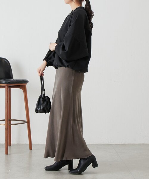 BEARDSLEY（ビアズリー）の「ドルマンブラウス（シャツ/ブラウス・レディース・ホワイト/ブラック・FREE）」の17枚目の写真