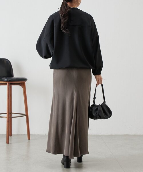 BEARDSLEY（ビアズリー）の「ドルマンブラウス（シャツ/ブラウス・レディース・ホワイト/ブラック・FREE）」の18枚目の写真