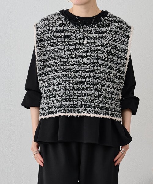 BEARDSLEY（ビアズリー）の「ドルマンブラウス（シャツ/ブラウス・レディース・ホワイト/ブラック・FREE）」の19枚目の写真