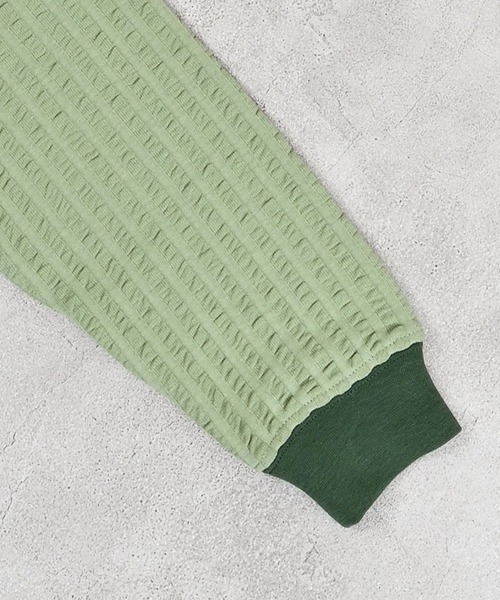 MARKEY'S(マーキーズ)の「ニットサッカーカーディガン(カーディガン/ボレロ・キッズ・オレンジ/グリーン/ブルー/クリーム・80/90/95/100/110/120/130/140/150)」の18枚目の写真