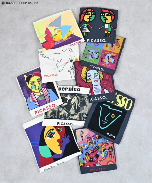 MARKEY'S(マーキーズ)の「【PICASSO】別注プリントTee(Tシャツ/カットソー・キッズ・ホワイト系3/ホワイト系5/グレー系4/グレー系5/ホワイト系2/ホワイト系1/グレー系3/グレー系2/ホワイト系4/グレー系1・80/90/100/110/120/130/140/150)」の11枚目の写真