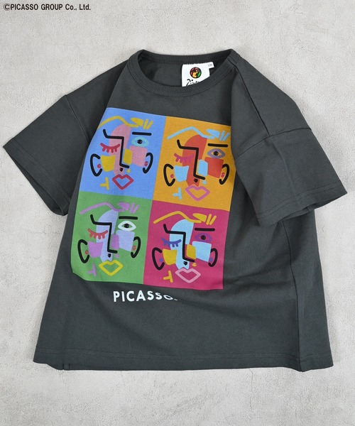 MARKEY'S(マーキーズ)の「【PICASSO】別注プリントTee(Tシャツ/カットソー・キッズ・ホワイト系3/ホワイト系5/グレー系4/グレー系5/ホワイト系2/ホワイト系1/グレー系3/グレー系2/ホワイト系4/グレー系1・80/90/100/110/120/130/140/150)」の19枚目の写真