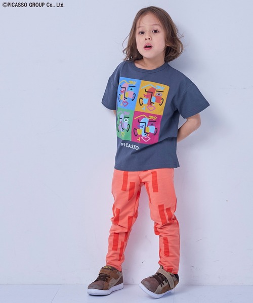 MARKEY'S(マーキーズ)の「【PICASSO】別注プリントTee(Tシャツ/カットソー・キッズ・ホワイト系3/ホワイト系5/グレー系4/グレー系5/ホワイト系2/ホワイト系1/グレー系3/グレー系2/ホワイト系4/グレー系1・80/90/100/110/120/130/140/150)」の20枚目の写真