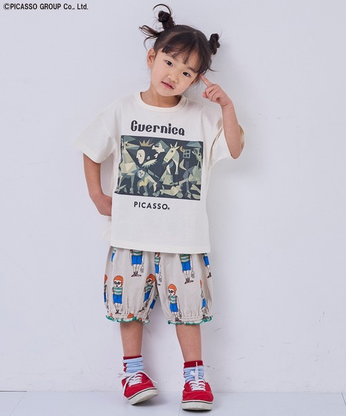 MARKEY'S(マーキーズ)の「【PICASSO】別注プリントTee(Tシャツ/カットソー・キッズ・ホワイト系3/ホワイト系5/グレー系4/グレー系5/ホワイト系2/ホワイト系1/グレー系3/グレー系2/ホワイト系4/グレー系1・80/90/100/110/120/130/140/150)」の17枚目の写真