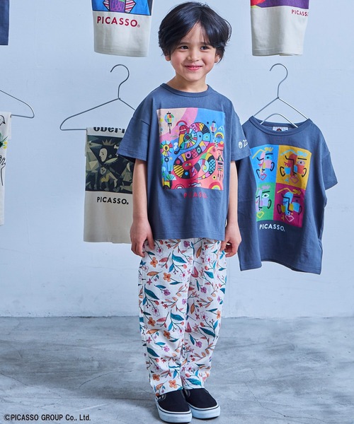 MARKEY'S(マーキーズ)の「【PICASSO】別注プリントTee(Tシャツ/カットソー・キッズ・ホワイト系3/ホワイト系5/グレー系4/グレー系5/ホワイト系2/ホワイト系1/グレー系3/グレー系2/ホワイト系4/グレー系1・80/90/100/110/120/130/140/150)」の15枚目の写真