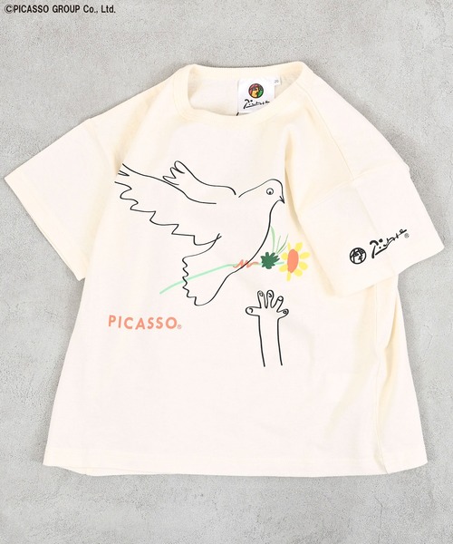 MARKEY'S(マーキーズ)の「【PICASSO】別注プリントTee(Tシャツ/カットソー・キッズ・ホワイト系3/ホワイト系5/グレー系4/グレー系5/ホワイト系2/ホワイト系1/グレー系3/グレー系2/ホワイト系4/グレー系1・80/90/100/110/120/130/140/150)」の12枚目の写真
