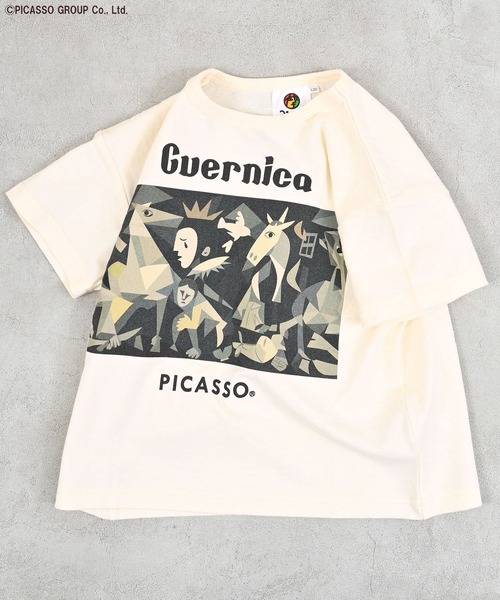MARKEY'S(マーキーズ)の「【PICASSO】別注プリントTee(Tシャツ/カットソー・キッズ・ホワイト系3/ホワイト系5/グレー系4/グレー系5/ホワイト系2/ホワイト系1/グレー系3/グレー系2/ホワイト系4/グレー系1・80/90/100/110/120/130/140/150)」の16枚目の写真