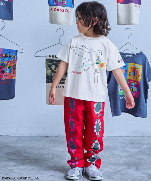 MARKEY'S(マーキーズ)の「【PICASSO】別注プリントTee(Tシャツ/カットソー・キッズ・ホワイト系3/ホワイト系5/グレー系4/グレー系5/ホワイト系2/ホワイト系1/グレー系3/グレー系2/ホワイト系4/グレー系1・80/90/100/110/120/130/140/150)」の13枚目の写真
