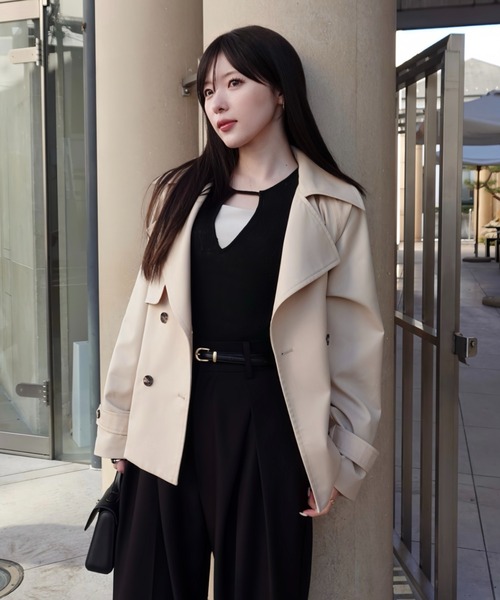 decollete cut-out bodysuit（デコルテカットボディースーツ）（T