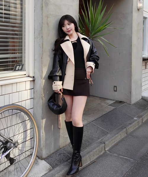 decollete cut-out bodysuit（デコルテカットボディースーツ）（T