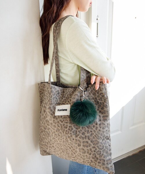 Kastane(カスタネ)の「【A4サイズ】マルチトートBAG(トートバッグ・レディース・グレー/ブラウン/ベージュ・FREE)」の13枚目の写真