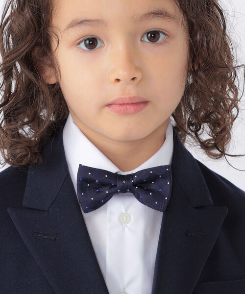 SHIPS(シップス)の「SHIPS KIDS:セレモニー ドット柄 蝶ネクタイ(蝶ネクタイ・キッズ・レッド/ネイビー・ONE SIZE)」の7枚目の写真