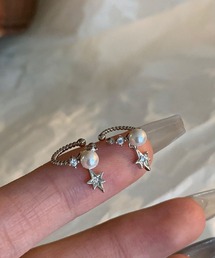 tunee（チュニー）の「【456771】パールスターイヤーカフ(RZ)（イヤーカフ）」