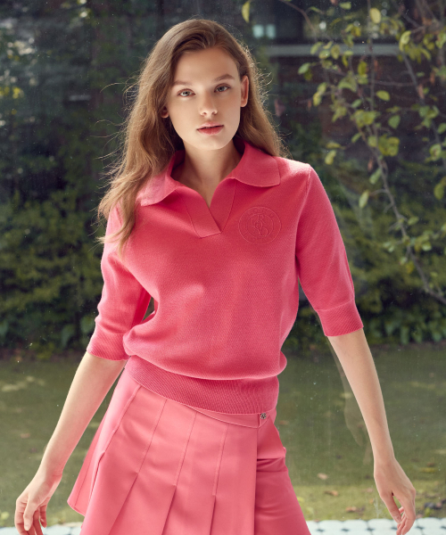 LORDLOAR(ロードロアル)の「プリーツ2段ラップスカートPINK(スカート・レディース・その他・LARGE/MEDIUM/SMALL/X-SMALL)」の4枚目の写真