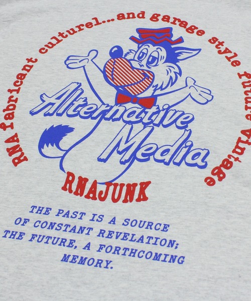 M2619 ウルフプリントロンT（Tシャツ/カットソー）｜RNA（アール