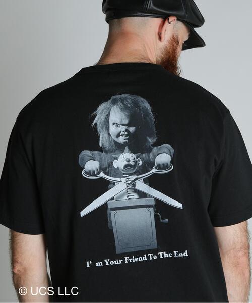 Schott CHUCKY MONOCHROME T‑SHIRT — футболка Chucky Monochrome