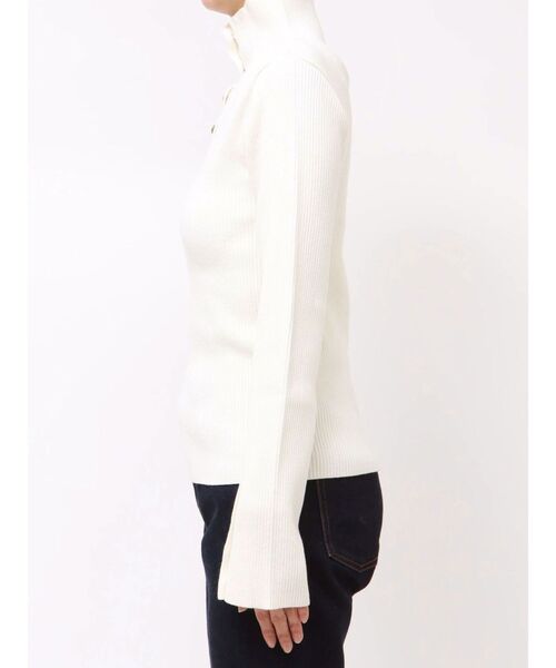 MERCURYDUO（マーキュリーデュオ）の「U.S. POLO ASSN.別注 リブハイネックニット（ニット/セーター・レディース・アイボリー/ネイビー/ラベンダー・FREE）」の16枚目の写真