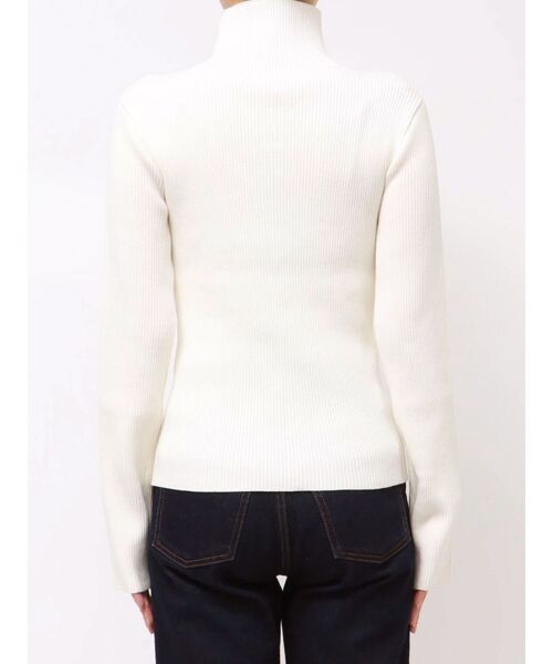 MERCURYDUO（マーキュリーデュオ）の「U.S. POLO ASSN.別注 リブハイネックニット（ニット/セーター・レディース・アイボリー/ネイビー/ラベンダー・FREE）」の17枚目の写真