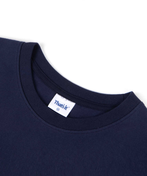 THAT'S IT（ザッツイット）の「アーチロゴ半袖Tシャツ[ネイビー]（Tシャツ/カットソー・メンズ・ネイビー・LARGE/MEDIUM/X-LARGE）」の3枚目の写真