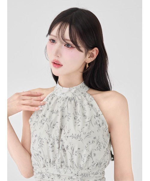 アメスリギャザーフレアミニワンピース（ワンピース）｜Darich