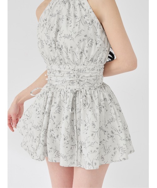 アメスリギャザーフレアミニワンピース（ワンピース）｜Darich