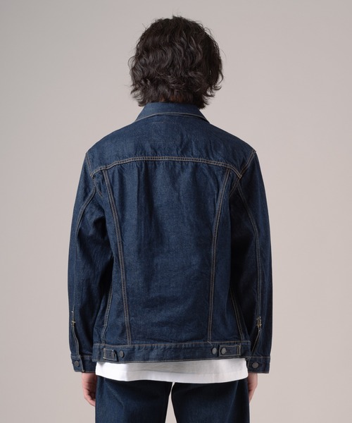 Levi's（リーバイス）の「Levi's/リーバイス TYPEⅢ リラックスフィット トラッカージャケット（デニムジャケット・メンズ・ダークインディゴブルー・XL/M/S/L）」の3枚目の写真