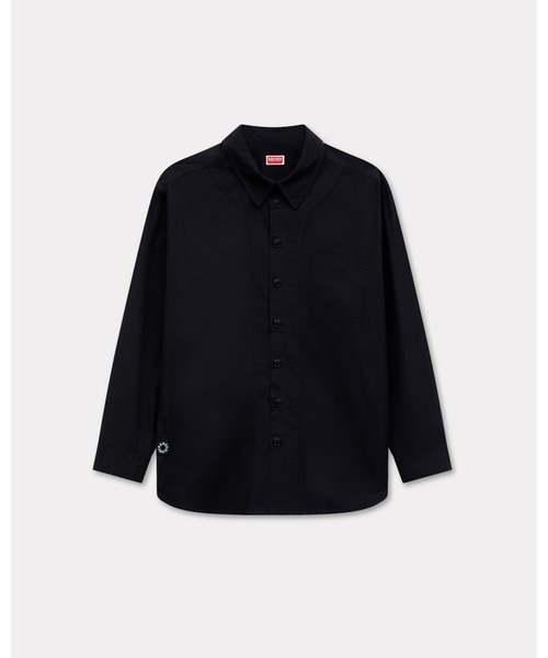 KENZO(ケンゾー)の「'Boke Flower 2.0' ベースボール シャツ イン コットン(シャツ/ブラウス・メンズ・ブラック系その他・SMALL/LARGE/MEDIUM)」の6枚目の写真