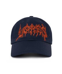 LORES（ロアス）の「Metal Logo Cap - Navy（キャップ）」