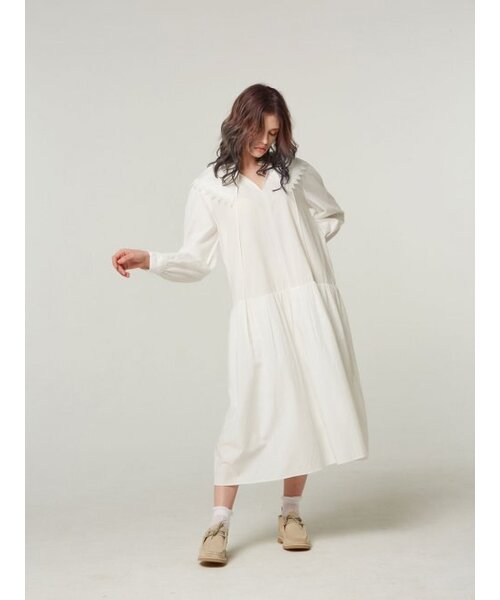 AYIHOLIC CASHMERE(アイホリックカシミア)の「オーガンザレースロングドレス(ワンピース・レディース・その他・FREE)」の3枚目の写真