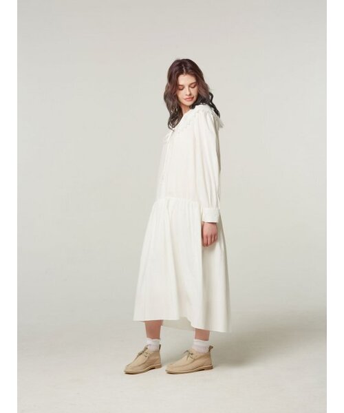 AYIHOLIC CASHMERE(アイホリックカシミア)の「オーガンザレースロングドレス(ワンピース・レディース・その他・FREE)」の5枚目の写真
