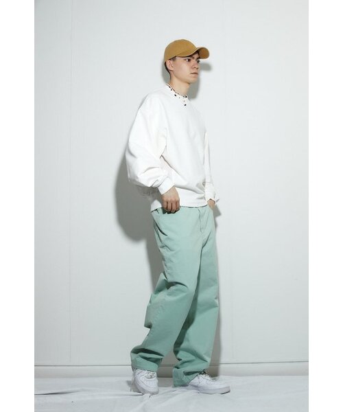 MILLIMILLION(ミリミリオン)の「BASALT COLOR DENIM PANTS B03-MINT(その他パンツ・メンズ・その他・L/XL)」の3枚目の写真