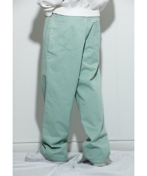 MILLIMILLION(ミリミリオン)の「BASALT COLOR DENIM PANTS B03-MINT(その他パンツ・メンズ・その他・L/XL)」の7枚目の写真