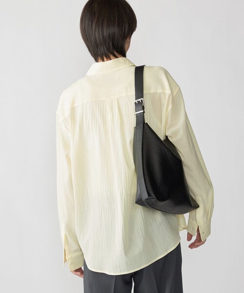 City Ambient Products（シティアンビエントプロダクツ）の「City Ambient Products: レギュラー ボイル ソリッド ロング スリーブ シャツ（シャツ/ブラウス・メンズ・ライトブルー/クリーム・SMALL/LARGE/MEDIUM）」の8枚目の写真