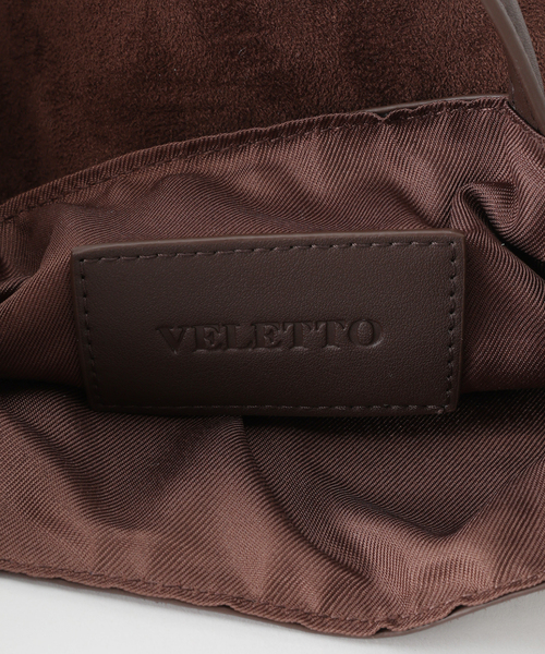 VELETTO（ベレット）の「［26SS新作］【VELETTO/ヴェレット】 ツツガタショルダーBAG（ショルダーバッグ・レディース・ブラウン・FREE）」の17枚目の写真