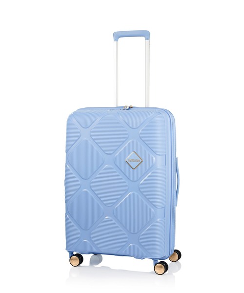 AMERICAN TOURISTER(アメリカンツーリスター)の「アメリカンツーリスター INSTAGON スピナー69/25 エクスパンダー TSA V2 GT パステルブルー(スーツケース/キャリーバッグ・レディース・ライトブルー・M)」の1枚目の写真