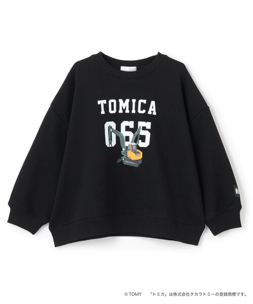 b・ROOM(ビールーム)の「【速乾裏毛】トミカワイドシルエットトレーナー(スウェット・キッズ・トップグレー/ブルー系その他2/ブラック/ラベンダー・90cm/100cm/110cm/120cm/130cm)」の10枚目の写真