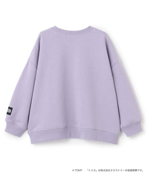 b・ROOM(ビールーム)の「【速乾裏毛】トミカワイドシルエットトレーナー(スウェット・キッズ・トップグレー/ブルー系その他2/ブラック/ラベンダー・90cm/100cm/110cm/120cm/130cm)」の5枚目の写真