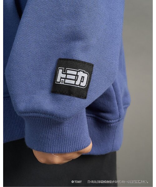 b・ROOM(ビールーム)の「【速乾裏毛】トミカワイドシルエットトレーナー(スウェット・キッズ・トップグレー/ブルー系その他2/ブラック/ラベンダー・90cm/100cm/110cm/120cm/130cm)」の18枚目の写真