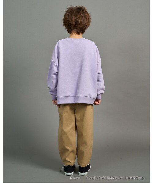 b・ROOM(ビールーム)の「【速乾裏毛】トミカワイドシルエットトレーナー(スウェット・キッズ・トップグレー/ブルー系その他2/ブラック/ラベンダー・90cm/100cm/110cm/120cm/130cm)」の22枚目の写真