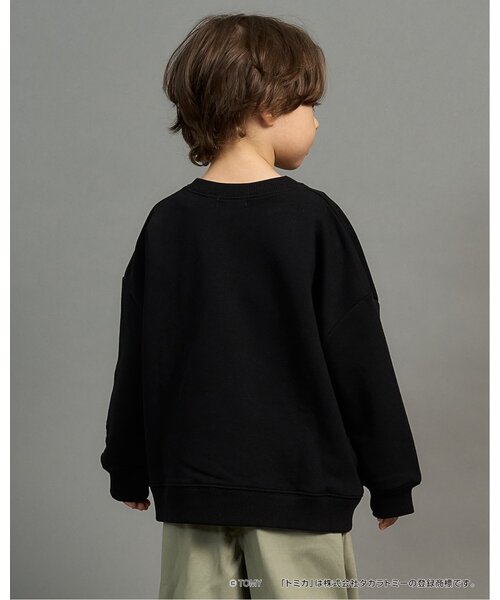 b・ROOM(ビールーム)の「【速乾裏毛】トミカワイドシルエットトレーナー(スウェット・キッズ・トップグレー/ブルー系その他2/ブラック/ラベンダー・90cm/100cm/110cm/120cm/130cm)」の12枚目の写真